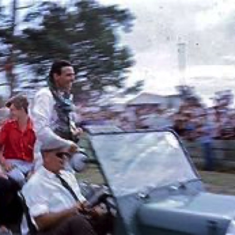 Tour d'honneur à Sandow Park